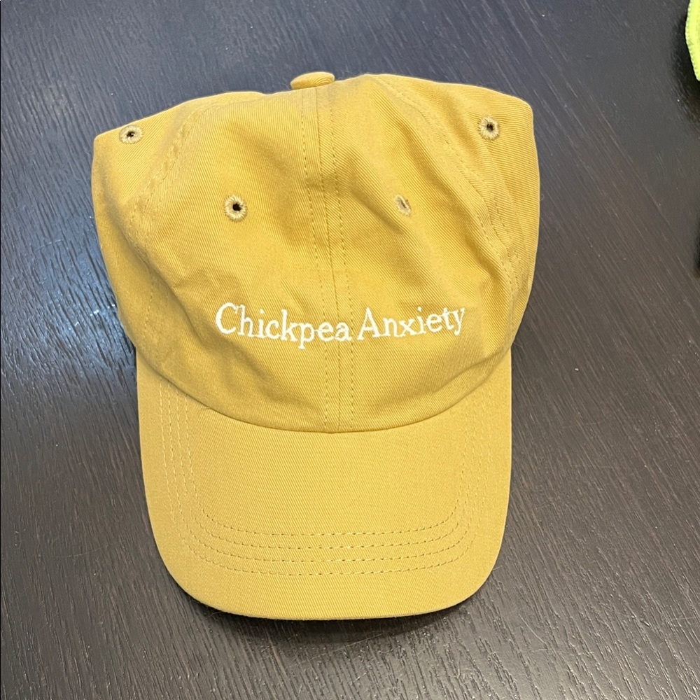 Chickpea Anxiety New York Times baseball cap